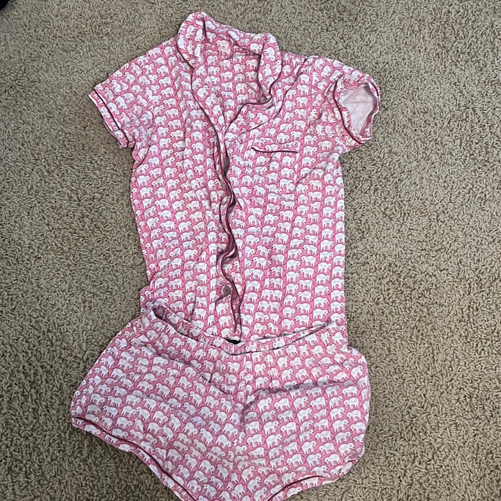 Roller rabbit elephant Pjs